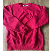 SJB Sport Vintage Red Crewneck Size Medium Petite
