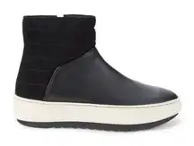 AQUATALIA Alayna Leather & Suede‎ Ankle Boots 8 Black