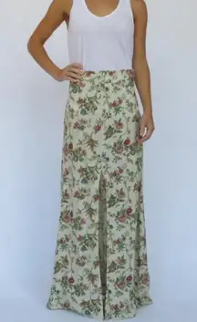 For Love & Lemons Women's Floral High Waisted Maxi Skirt Size Small