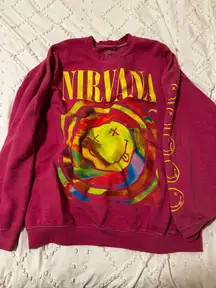 Urban Outfitters nirvana graphic crewneck