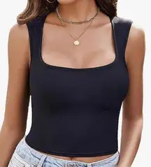 Avidlove Women's Camisole Crop Top Ribbed Knit Cami Tank