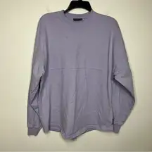 Spirit Jersey Ko Olina Hawaiian long sleeve tee lavender & white size small