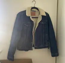 Levi’s Sherpa Lined Denim Trucker Jacket