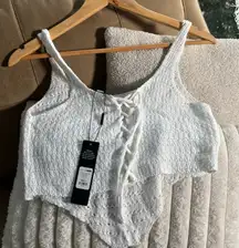 Fashion Nova Ivory Crochet Ensemble