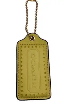 Coach  Hangtag Bag Charm