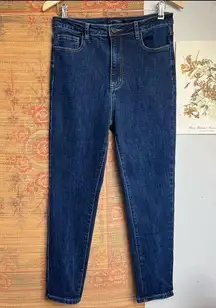 Elie Tahari Dark Wash High Waisted Skinny Jeans size 29 medium