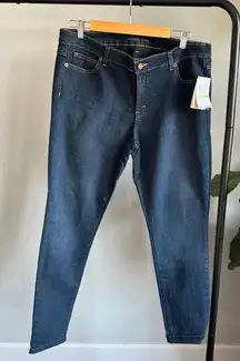 Michael Michael Kors Denim Skinny Jeans Midnight Wash Size 14 NWT