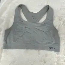 Champion C9 Gray Sports Bra Athletic Workout Running Comfy Stylish Women XXL