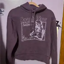 Tayler swift speak Now (Tayler’s version) Deep Purple Hoodie