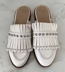 A new day white loafers