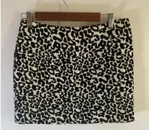 Kendall & Kylie Leopard Print Mini Skirt Size Medium‎ EUC! 0300