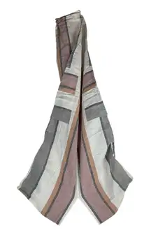 Baw Shop Striped Linen Blend Jumpsuit Size Xlarge