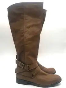 Madden Girl Faux Leather Boots