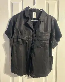 Members mark tencel camp shirt 