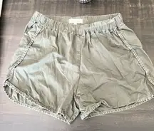 Madewell Dark Green Casual Shorts Size S