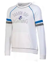 White Tampa Bay Lightning Sweatshirt Size Small