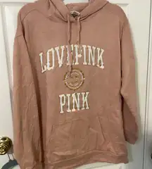 PINK Victoria's Secret Blush Hoodie Sweater