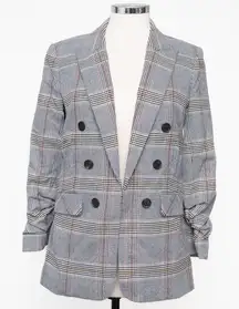 Veronica Beard Miller Plaid Dickey Jacket