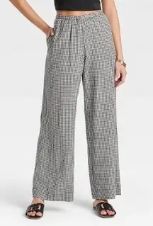 Wide Leg Linen Pants