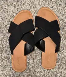 Black Sandals Top Moda