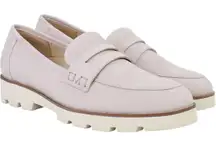 NEW Vionic Loafer Cheryl Baby Pink Suede Arch Support Womens 8.5 Medium Shoes