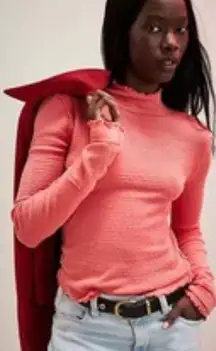 We The Free Pointelle Flame Top