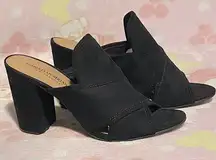 Christian Siriano Black Suede heels (8)