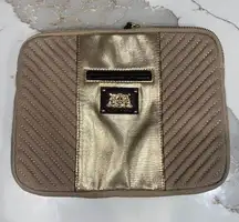 Juicy Couture  Cream Ivory Tablet Laptop Zipper Case Holder