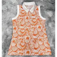 NWT TOMMY BAHAMA Women's Active Seashell 1/4 Zip Golf Polo Shirt NWOT Size‎ L