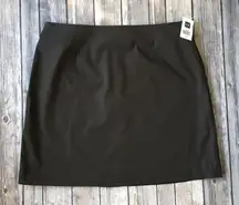 New Gap Pencil Skirt Womens 10 M Brown Straight Y2K Preppy Career Cotton Stretch