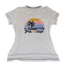 P.J. Salvage “Paradise” Graphic Tee – Ivory – Size M