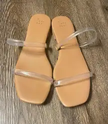 Clear Strap Sandals