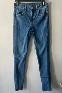 American Eagle Hi Rise Jeggings Size 2 Long