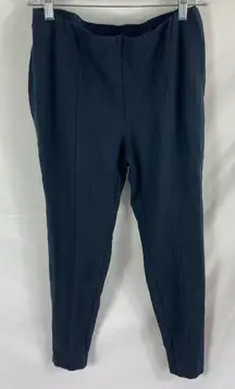 J Jill Ponte Leggings Dark Blue Size Medium