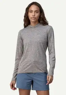 Patagonia Gray Capilene Cool Daily Hoodie Base Layer Sz.XL