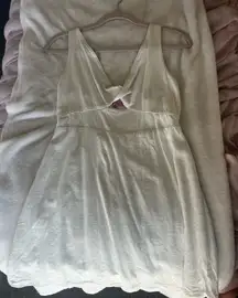 Francesca's White Mini Dress