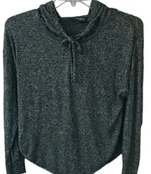 Athleta  Women's Pullover Open Back‎ Sweater Dark Grey Sz Med Excellent Condition