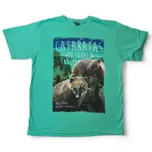 2014 Brazil Coati Iguaçu Falls National Park Travel Tee Unisex XL 100% Cotton
