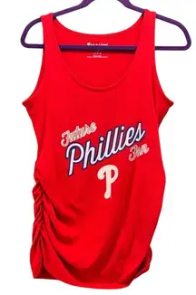 Phillies‎ Maternity Tank Top Red Medium