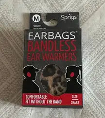 Sprigs Leopard Medium Earbags Bandless Ear Warmers