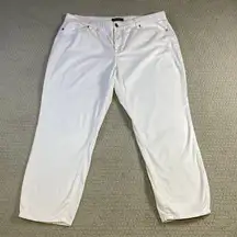 Buffalo David Bitton Womens White Skinny‎ Stretch Ankle Grazer Jeans NO SIZE TAG