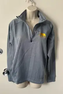 Sport-Tek Gray Zip-Up Jacket with Gold Accent size XS