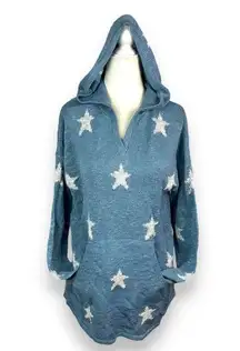 🆕 Marled Reunited Star Print Hooded Sweater ⭐️