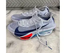 Nike Air Zoom Alphafly Next% 3 Wmns Sz 10 Football Grey Blue Void FD8315-001