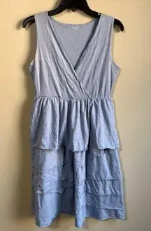 Garnet Hill XS light blue dress