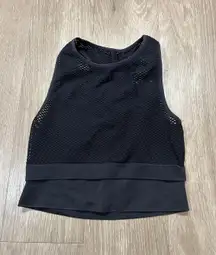 Halter Mesh Sports Bra