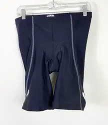 Pearl Izumi Black Full Padded Seat Athletic Biker Short Cycling Shorts Size XL