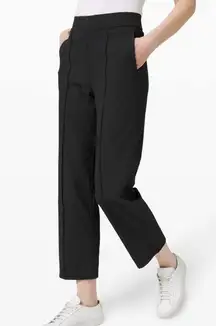 Lululemon Urban Strides Super High-Rise Pant Black Ribbed Size 6