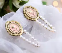 Set Of 2 Personality‎ Unique Duckbill Clips Exquisite Faux Pearl Decor