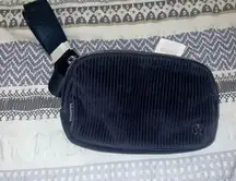 NWT Navy Lululemon corduroy belt bag 1L